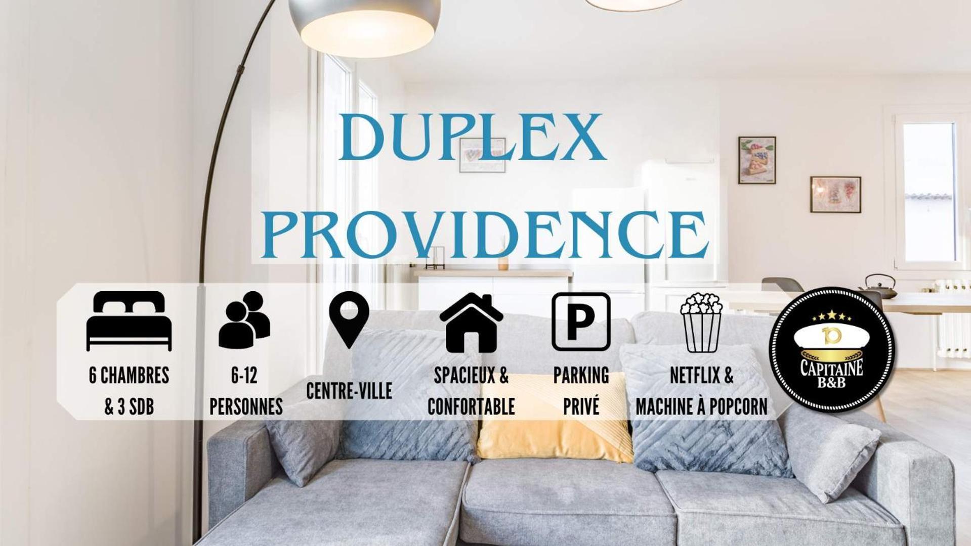 Duplex Providence - Ideal Groupe - Confort - Parking Prive Τρουά Εξωτερικό φωτογραφία
