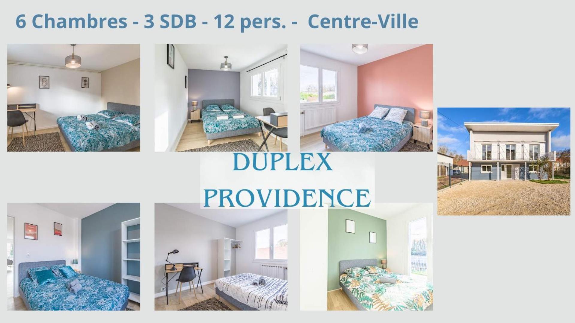 Duplex Providence - Ideal Groupe - Confort - Parking Prive Τρουά Εξωτερικό φωτογραφία